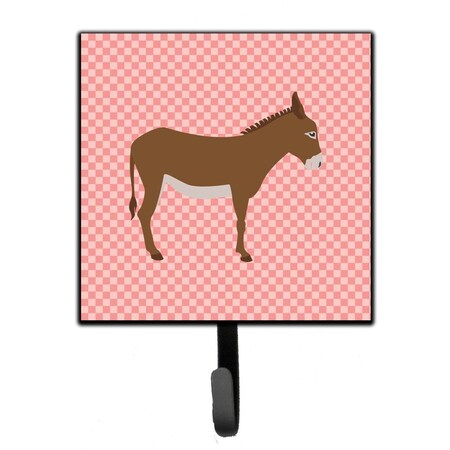 Jensendistributionservices Cotentin Donkey Pink Check Leash or Key Holder MI1711166